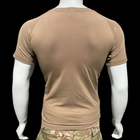 Термоактивна вологовідвідна футболка slim fit реглан виготовлена з преміального матеріалу NyCo розмір М - зображення 4