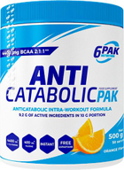 Kompleks aminokwasów 6PAK Antykatabolik Pak 500 g Pomarańcza (5906660531173) - obraz 1