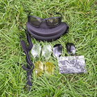 Тактические очки X7, черные, 4 линзы - изображение 4