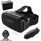 3D Окуляри віртуальної реальності VR Shinecon з Джойстиком пультом Blutooth Чорні