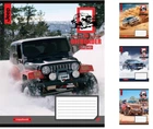 Зошити А5/60 лінія 1В The offroader, зошит для записів 10 шт. в уп. 766479