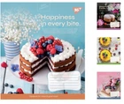 Тетради ученические 96 листов линия. YES Desserts 5 шт. в упаковке