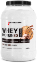 Białko 7Nutrition Whey Protein 80 2000 g Jar Chocolate-Cookie (5903111089368) - obraz 1