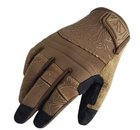 Перчатки полнопалые с защитой на липучке FQTACMI005 Песочный L (Kali) - изображение 3