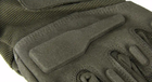 Рукавички захисні на липучці FQ16S003 Оливковий XL (Kali) - зображення 4