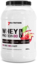 Białko 7Nutrition Whey Protein 80 2000 g Jar White Chocolate Cherry (5907222544334) - obraz 1