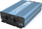 Инвертор напряжения MexxSun MXS-3000, 24V/220V, 3000W с модифицированной синусоидой, 2 Shuko, клемные провода, Q2 (YT29233)