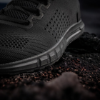 Мужские легкие кроссовки из воздухопроницаемой сетки M-Tac Summer light black с усиленной пятой и носком повседневные спортивные кеды черные 45 - изображение 10