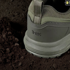 Чоловічі легкі літні кросівки із сіткою повітропроникні M-Tac Summer sport кеди спортивні повсякденні прогумований носок і п'ята оливкові 43 - зображення 7
