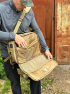 Тактическая сумка-портфель OPEX для брифинга, цвет Coyote - изображение 5