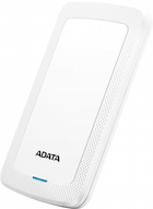 HDD ADATA DashDrive HV300 1TB AHV300-1TU31-CWH 2.5 USB 3.1 Zewnętrzny Slim Biały - obraz 3
