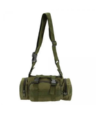 Тактичний рюкзак Raptor з підсумками військовий олива 50 л - зображення 5