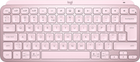 Klawiatura bezprzewodowa Logitech MX Keys Mini Wireless Illuminated Rose (920-010500)