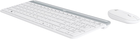 Комплект бездротовий Logitech MK470 Wireless Slim Combo White (920-009205) - зображення 3