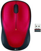 Mysz komputerowa Logitech M235 Wireless czerwona (910-002496) - obraz 1