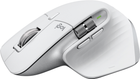 Mysz komputerowa bezprzewodowa Logitech MX Master 3S Performance z Bluetooth jasnoszara (910-006560) - obraz 1