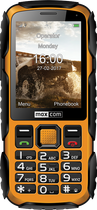 Мобільний телефон Maxcom MM920 Black-Yellow - зображення 1