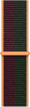 Pasek Apple Sport Loop do Apple Watch 41mm Regular Dark Cherry/Forest Green (ML2R3)