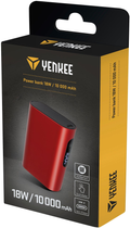 Powerbank YENKEE YPB 1180 10000 mAh PD Red (YPB 1180RD) - obraz 4