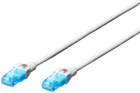 Патч-корд Digitus CAT5e UTP 3 м AWG 45133 CCA PVC Сірий (DK-1512-030)