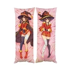Подушка дакімакура Мегумін Megumin Konosuba декоративна ростова подушка для обіймання 30*60_1