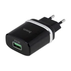 СЗУ HOCO C12Q Smart 1USB/3A/18W/QC3.0 Black