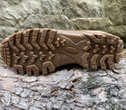 Черевики тактичне взуття кросівки полегшені (літо) натуральна гідрофобна шкіра посилена п’ята та носок Койот 42 - зображення 6