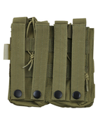 Підсумок тактичний під магазини АК KOMBAT UK Double DUO Mag Pouch койот TR_kb-ddmp-coy (OR.M_6E4136EE295E) - зображення 2