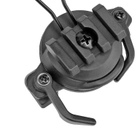 Адаптер MHZ, кріплення для активних навушників на шолом 19-21мм, затискний, комплект - зображення 3