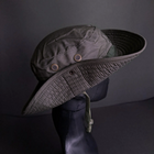 Панама-капелюх тактичний з широкими полями чоловічий Zelart Поліестер Коричневий (TY-6303) - зображення 3