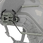 Кріплення адаптер на каску шолом HL-ACC-43-OD для навушників Peltor/Earmor/Walkers (olive) - зображення 4