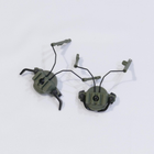 Кріплення адаптер на каску шолом HL-ACC-43-OD для навушників Peltor/Earmor/Walkers (olive) - зображення 5