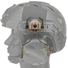 Крепление адаптер на каску шлем HL-ACC-43-T для наушников Peltor/Earmor/Walkers tan - изображение 3