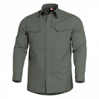Тактична сорочка Pentagon Plato Shirt K02019 Medium, Camo Green (Сіро-Зелений) - зображення 1