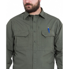Тактична сорочка Pentagon Plato Shirt K02019 Medium, Camo Green (Сіро-Зелений) - зображення 4