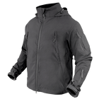Софтшелл куртка без утепления Condor SUMMIT Zero Lightweight Soft Shell Jacket 609 Medium, Graphite (Сірий) - изображение 1