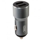 Автомобільний зарядний пристрій XO CC30 Dual USB 2,4A 12W, Gray