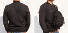 Тактическая нагрудная сумка Primo Sling однолямочная через плечо - Black - изображение 9