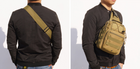 Тактическая нагрудная сумка Primo Sling однолямочная через плечо - Khaki - зображення 7