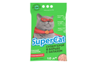Наполнитель древесный SuperCat (Суперкет) с ароматизатором 3кг для кошачьего туалета