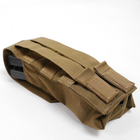 Тактичний підсумок під 2 магазина АК Cordura 1000D GU Double Mag Pouch Coyote (KS34565444756) - изображение 4