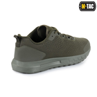 Легкие мужские летние кроссовки кеды M-TAC SUMMER PRO ARMY из дышащей сетки подошва EVA-пена усиленные носки трекинговые походные оливковые 44 - изображение 4