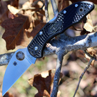 Складной нож Spyderco Delica 4 Wharncliffe black C11FPWCBK - изображение 6