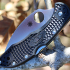 Складной нож Spyderco Delica 4 Wharncliffe black C11FPWCBK - изображение 9