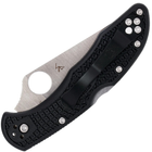 Складной нож Spyderco Delica 4 Flat Ground C11FPBK - изображение 6