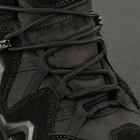 Водонепроникні черевики (берці) 45 розмір (29 см) тактичні (військові) трекінгові демісезонні Alligator Black (Чорні) M-tac для ЗСУ - зображення 7