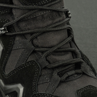 Водонепроницаемые ботинки (берцы) 42 размер (27,3 см) тактические (военные) треккинговые демисезонные Alligator Black (Черные) M-tac для ВСУ - изображение 7