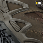 Водонепроницаемые ботинки (берцы) 45 размер (29 см) тактические (военные) треккинговые демисезонные Alligator Brown (Коричнвые) M-tac для ВСУ - изображение 5