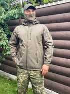 Куртка тактическая SoftShell VOGEL Софтшел Олива XL - изображение 1