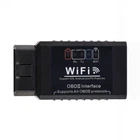 Диагностический адаптер сканер OBD ELM327 Wifi IOS Android 1.5v OBDII PIC 18k25k80